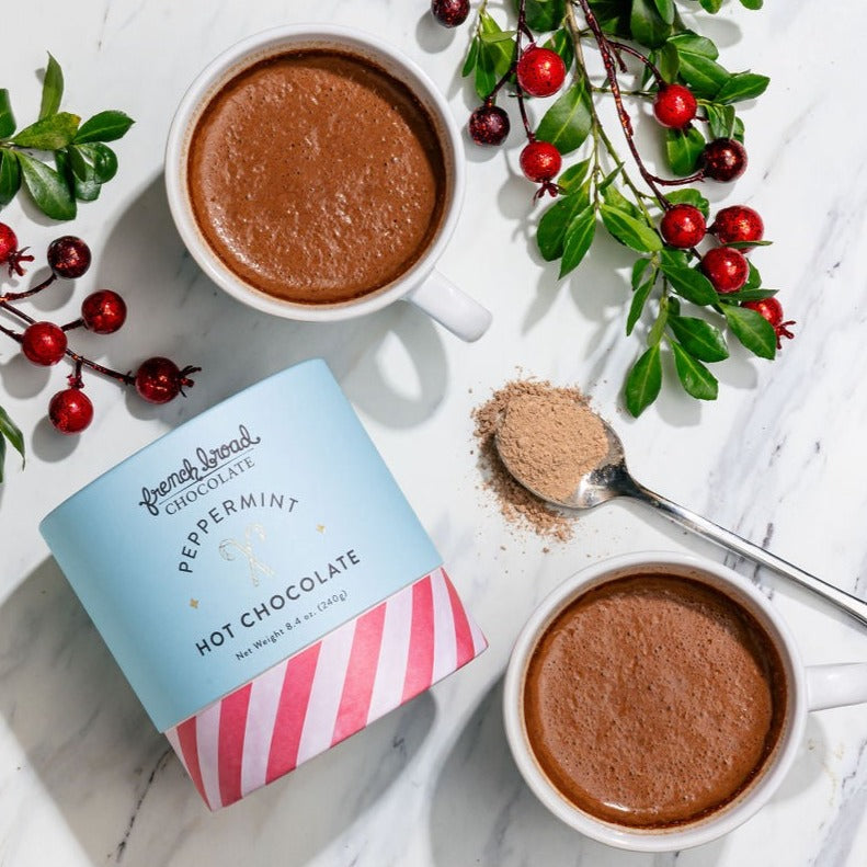 Peppermint Hot Chocolate Mix – French Broad Chocolates