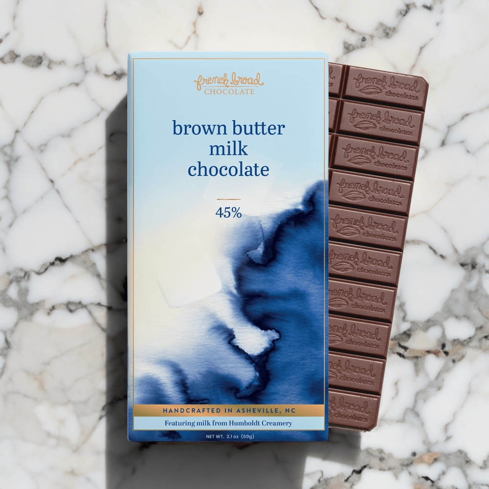 Brown Butter Milk Chocolate 45%