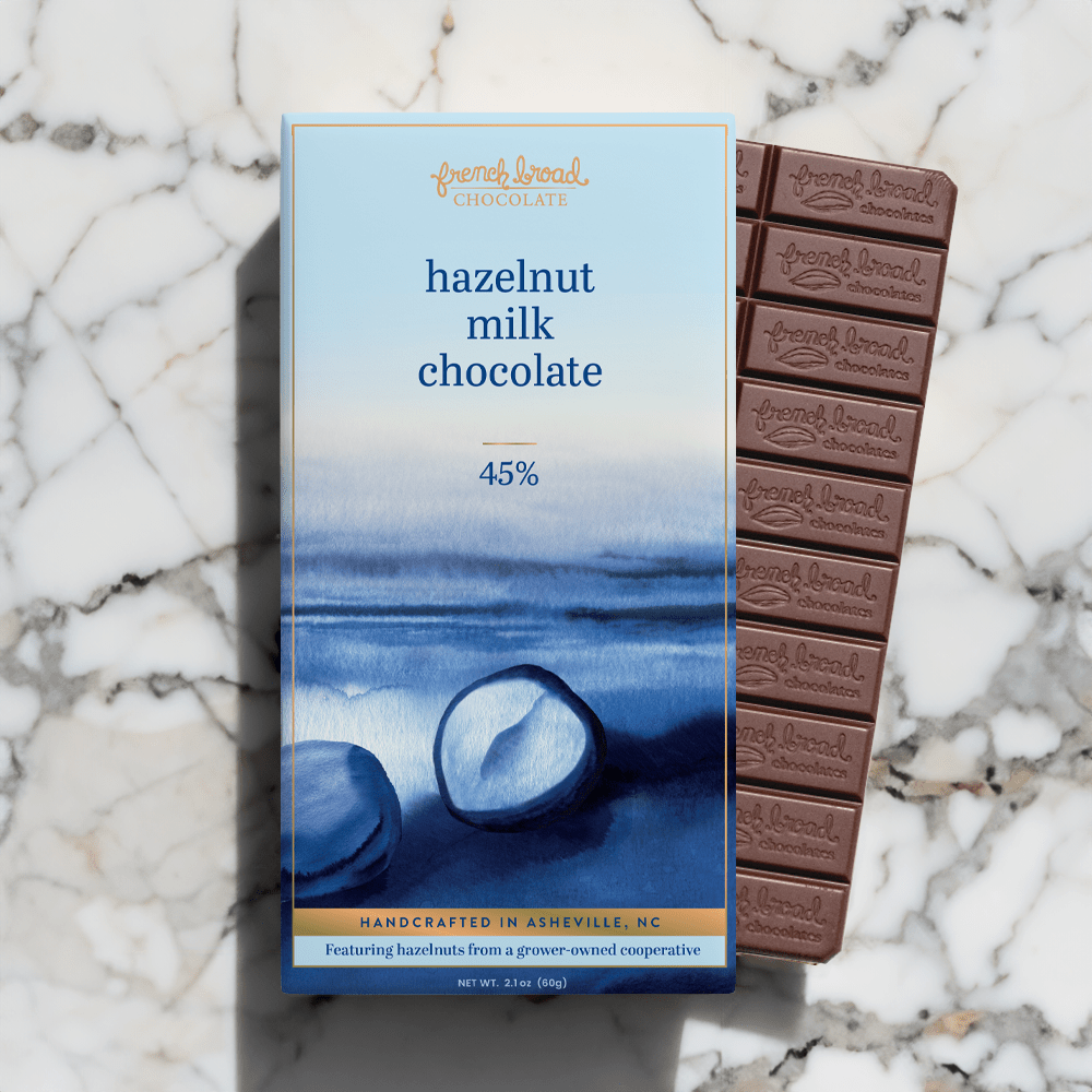 Hazelnut Milk Chocolate 45%